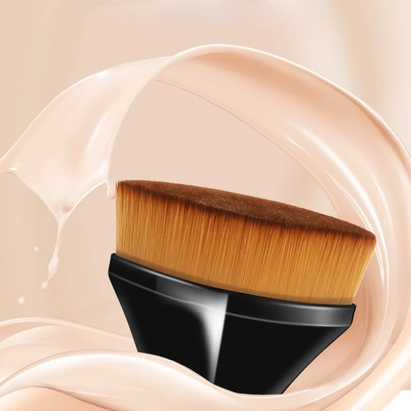 Beauty No Makeup - ใหม่หมายเลข 55 แปรงแต่งหน้าเมจิก แปรงปัดแก้มสำหรับผู้เชี่ยวชาญ แปรงรองพื้น แปรงแต่งหน้าขนาดใหญ่